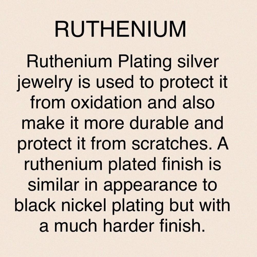 Ruthenium Brass Art Deco Dome Ring - Picture 2 of 8